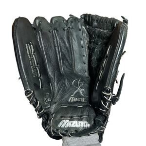 Mizuno Finch 12" Black Leather Softball Glove GPL 12580-1 Right Hand Sure Fit